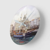 Marina/Mariña/Seascape Ronde Klok (Hoek)