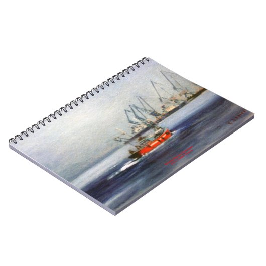 Marina/Mariña/Zeegezicht Notitieboek (Linkerzijde)