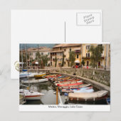 Marina, Menaggio, Como 2-meer Briefkaart (Voorkant / Achterkant)
