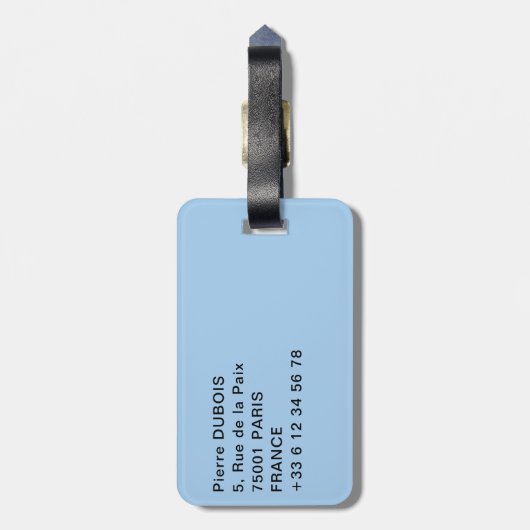 Marina of Korcula - Dalmatia, Kroatië Bagagelabel (Achterkant verticaal)