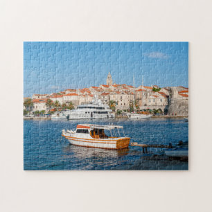 Marina of Korcula - Dalmatia, Kroatië Legpuzzel