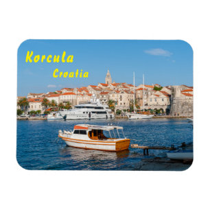 Marina of Korcula - Dalmatia, Kroatië Magneet