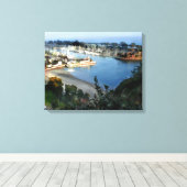 Marina Overlook Dana Point Californië Canvas Afdruk (Insitu (Houten vloer))