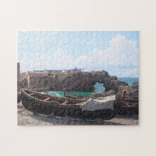 Marina Piccola op Capri Island, Italië door Haselt Legpuzzel