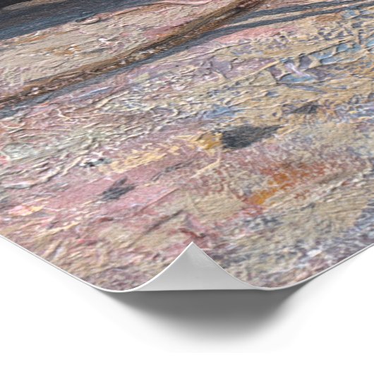 Marina Piccola op Capri Island, Italië door Haselt Poster (Hoek)