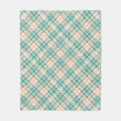 Marina Plaid KiniArt fleece deken (Voorkant)
