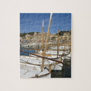 Marina, Port de Soller, westkust, Mallorca, Legpuzzel