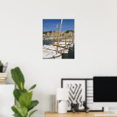 Marina, Port de Soller, Westkust, Mallorca, Poster (Thuiskantoor)