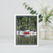 Marina Reflections Briefkaart (Staand voorkant)