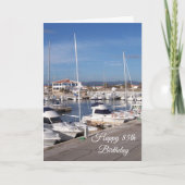 Marina Specialized 85th Birthday Kaart (Voorkant)