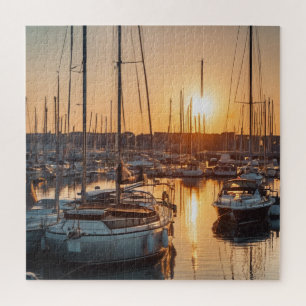 Marina Sunset Sereniteit Legpuzzel