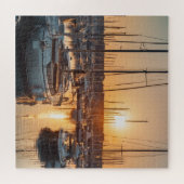 Marina Sunset Serenity Legpuzzel (Horizontaal)