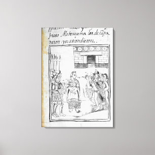 Marina-tolk voor de Spanjaarden Canvas Afdruk