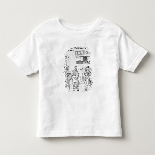 Marina-tolk voor de Spanjaarden Kinder Shirts (Voorkant)