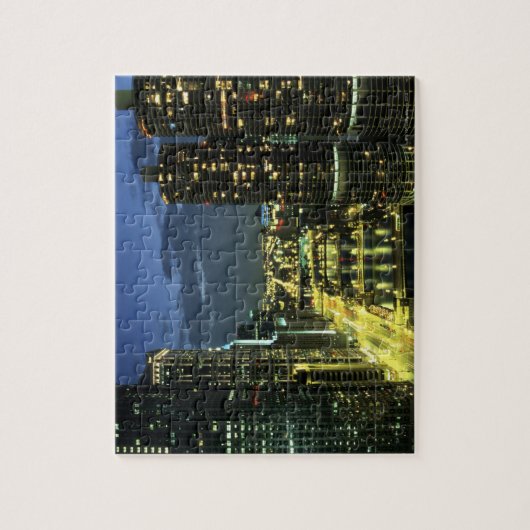 Marina Towers, Chicago River, Wacker Drive Legpuzzel (Verticaal)
