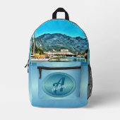 Marina Vallarta 0946 Bedrukte Rugzak (Voorkant)