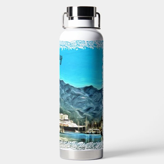 Marina Vallarta 0946 Waterfles (Achterkant)