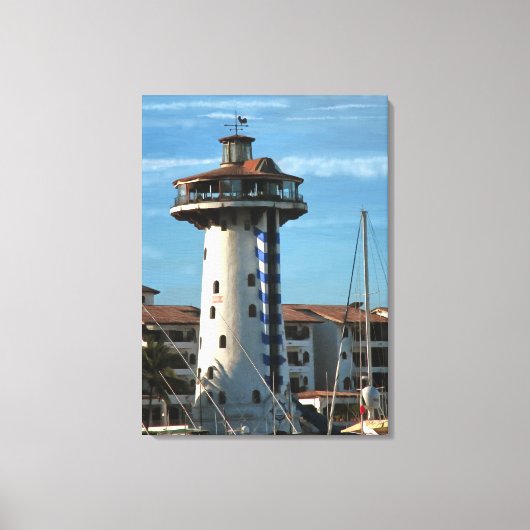 Marina Vallarta 0948 Art Canvas Afdruk (Voorkant)