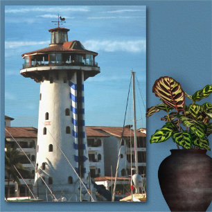 Marina Vallarta 0948 Art Canvas Afdruk
