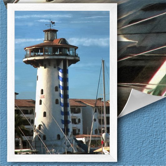 Marina Vallarta 0948 Art Print