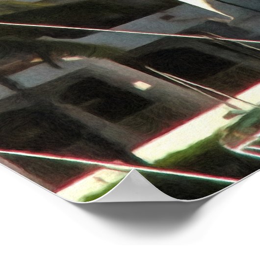 Marina Vallarta 0948 Art Print (Hoek)