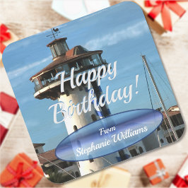 Marina Vallarta Birthday 0948 Vierkante Sticker