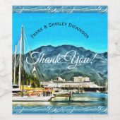 Marina Vallarta Dank u wel 0946 Wijn Etiket (Enkel label)