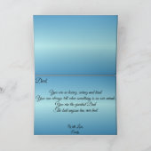 Marina Vallarta Happy Vaderdag 0946 Bedankkaart (Binnen)