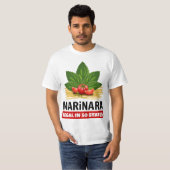 Marinara Legal in 50 staten Basil Tomato Spaghetti T-shirt (Voorkant volledig)