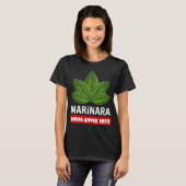 Marinara Legal sinds 1692 Basil Leaves T-shirt (Voorkant volledig)