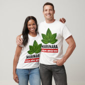 Marinara Legal sinds 1692 Basil Leaves T-shirt (Unisex)