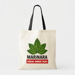 Marinara Legal sinds 1692 Basil Leaves Tote Bag