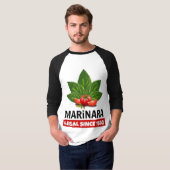Marinara Legal sinds 1692 Basil Tomaten T-shirt (Voorkant volledig)