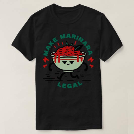 Marinara Legal V2 maken T-shirt (Design voorkant)