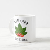 Marinara Relax Het is de legale Basil Tomato Food  Koffiemok (Voorkant links)