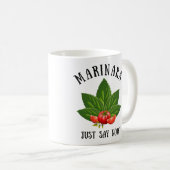 Marinara zeg nu maar dat de Italiaanse Basil tomat Koffiemok (Voorkant rechts)