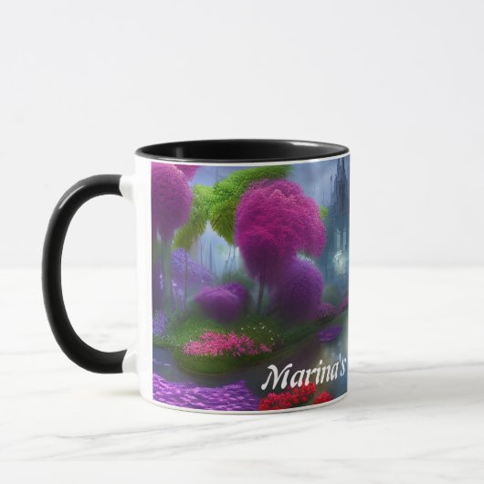 Marina's Morning Tea Gepersonaliseerd  Mok (Links)