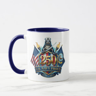Marine 250ste Verjaardag Koffiemok Mok