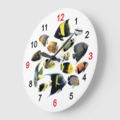 Marine Angelfishの掛け時計 Grote Klok (Hoek)