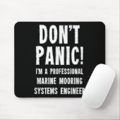 Marine anker systemen ingenieur muismat (Met muis)