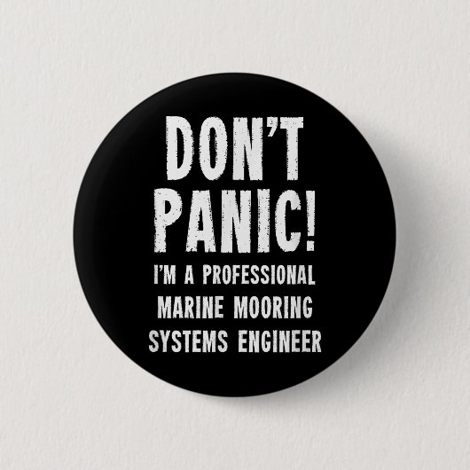 Marine anker systemen ingenieur ronde button 5,7 cm (Voorkant)