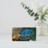 Marine Aquarium Service Jack Dempsey Visitekaartje (Staand voorkant)