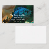 Marine Aquarium Service Jack Dempsey Visitekaartje (Voorkant / Achterkant)