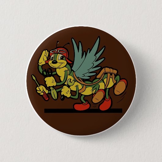 Marine Aviation Squadron Patch Ronde Button 5,7 Cm (Voorkant)