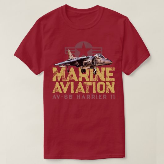 MARINE AVIATION T-SHIRT (Design voorkant)