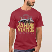 MARINE AVIATION T-SHIRT (Voorkant)
