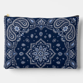 Marine Bandana Paisley Grote Ritssluitingszak Etui