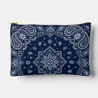 Marine Bandana Paisley Kleine Ritssluiting Zak Etui