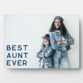 Marine beste tante ooit foto fotoplaat (voorkant)