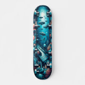 "Marine Bio-Oasis Deck" Persoonlijk Skateboard (Voorkant)